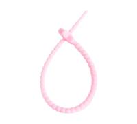 THINCAN Estrella de cinco colores, 22 cm, cuerda de silicona, accesorio para llavero, símbolo de ropa, línea de datos
