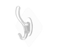 THINCAN Gancho adhesivo transparente percha autoadhesiva impermeable colgador de pared para gancho de pared para bata, bolsa de toalla, gancho de utilidad