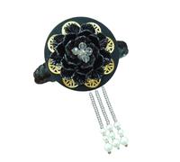 THINCAN Hecho a mano, la nacionalidad caoxic, accesorio para el cabello, estructura de plástico, elegante, perfecto para bodas y eventos culturales