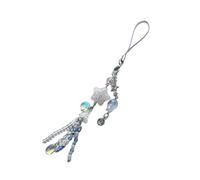 THINCAN Hermoso colgante de medusa hecho a mano cuentas teléfono encanto portátil chica accesorios de moda para teléfonos móviles mujeres de moda damas damas