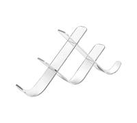 THINCAN Hockey acrílico Puck Display Hockey Puck Display Funda 6 Ranuras para Almacenamiento Decorativo Fácil de Instalar Soporte Acrílico
