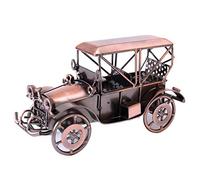 THINCAN Home Decor Art Model Retro Iron Art Vintage Car Model Metal Scooter Colección Adornos Modernos Regalos de Coche Vintage