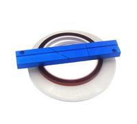 THINCAN Juego de empalme de cinta adhesiva de 1/4 de 10 pulgadas, bloque de empalme profesional para revoxsonido 1/4 10 pulgadas rollo abierto para enrollar cinta con kit de medios