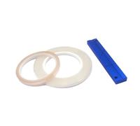 THINCAN Juego de empalme de cinta adhesiva de 1/4 de 10 pulgadas, bloque de empalme profesional para revoxsonido 1/4 10 pulgadas rollo abierto para enrollar cinta con kit de medios