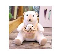 THINCAN Madre Muñecas de Animales Infantiles Para Sala Dormitorio Oficina Panda/Canguro/Oso Polar/Erizo/Pangolin Para Creativo Lindo