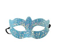 THINCAN Máscara de fiesta de Halloween, máscara bonita máscara ligera de media cara, lentejuelas brillantes para el baile de graduación para las mujeres