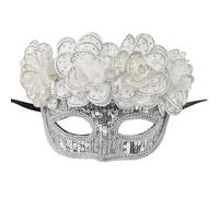 THINCAN Máscara de Lentejuelas Mascarada Máscara Media Cara Halloween Fiesta Ojos Máscara para Mujeres Fiesta Boda Mascarada Decoración Máscara