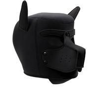 THINCAN Máscara de perro de Halloween, cómoda para llevar la cabeza de perro, cubiertas para la cabeza de perro, para mujeres, hombres, Halloween, disfraz, evento de cosplay