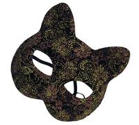 THINCAN Masquerade Máscara Gatos Mascarilla Halloween Masquerade Cosplay