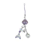 THINCAN Moda sirena teléfono encanto con diseños elegantes accesorios de moda de cordón de teléfono estable para los estilos de moda