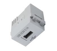 THINCAN Módulo de potencia USB para teléfono móvil, 220 V, 5 V, 2,1 A, adaptador de conmutación de enchufe de alimentación, ahorro de espacio, salida USB para el hogar