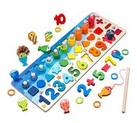 THINCAN Números y juguetes de aprendizaje de color para niños pequeños de 2 a 5 años de edad preescolar y niñas a juego de colores preescolares juguetes educativos para niños pequeños color para bebés