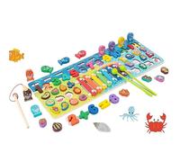 THINCAN Números y juguetes de aprendizaje de color para niños pequeños de 2 a 5 años de edad preescolar y niñas a juego de colores preescolares juguetes educativos para niños pequeños color para bebés