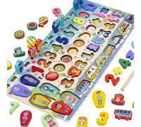 THINCAN Números y juguetes de aprendizaje de color para niños pequeños de 2 a 5 años de edad preescolar y niñas a juego de colores preescolares juguetes educativos para niños pequeños color para bebés
