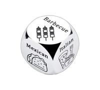THINCAN Parejas Fechas Noche Dados Juego Agregar emoción a los planes de la cena y resuelve dilemas de selección novedad elefantes blancos regalo ingenioso regalo de aniversario
