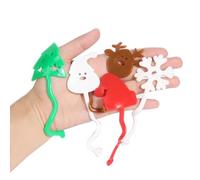 THINCAN Parodia pegajosa mano de juguete móvil elástico pared juguete niños interior lanzar broma juguete alivio ansiedad descompresión pegajosa paquete de 15
