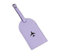 THINCAN Pu equipaje dientes para maleta bolsa de protección de datos día siguiente dirección para el CEVAGE KOUST CASE CTPTORE, morado, Mass Beauty