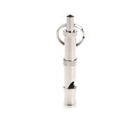 THINCAN Silbato de perro de metal con llavero para perros silbato de entrenamiento para mascotas al aire libre interactivo para jugar
