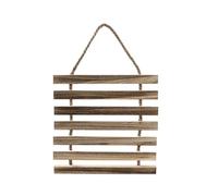 THINCAN Soporte para plantas de madera para uso al aire libre colgante rostik