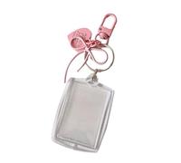 THINCAN Transparente En Forma De Corazón Tarjetero Ligero Funda De Foto Multi Purpor Oficina Suministro Para La Protección De Tarjetas Portátil Para Gestión De Tarjetas De Fotos, a, Mass Beauty