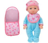 THINCAN Vinilos suaves Roleplay Cuidado con Ropa Para Niños Home Kindergarten Actividad Juego para padres Juguetes Nacido de nuevo 25 cm