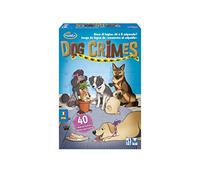 ThinFun - Smart Games Dog Crimes | Juegos De Mesa para 2 | Juego De Cartas +1 Jugador | Regalo Original Niños A Partir De 8 Años | Juegos De Mesa Niños