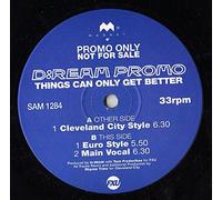 THINGS CAN ONLY GET BETTER 12 INCH (12" VINYL) UK MAGNET 1993
