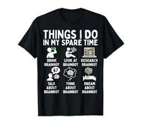 Things I Do In My Spare Time Brainrot Funny 67 Camiseta