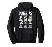 Things I Do In My Spare Time Brainrot Funny 67 Sudadera con Capucha