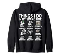 Things I Do In My Spare Time Brainrot Funny 67 Sudadera con Capucha