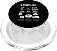 Things I DO IN MY Spare Time Building Blocks Master Builder PopSockets PopGrip para MagSafe