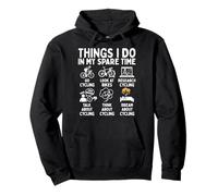 Things I Do In My Spare Time Cycling Lover Sudadera con Capucha
