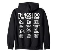 Things I Do In My Spare Time Food Lover Sudadera con Capucha