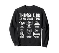 Things I Do in My Spare Time Funny Dirt Bike Motocross Biker Sudadera