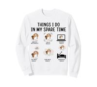 Things I Do In My Spare Time Hang out with Beagles Sudadera