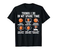 Things I Do In My Spare Time Hobby List Quote Camiseta