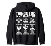 Things I Do In My Spare Time Kickboxing Lover Sudadera con Capucha