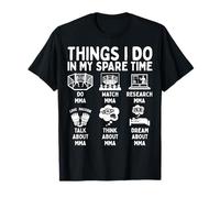 Things I Do In My Spare Time MMA Lover Camiseta
