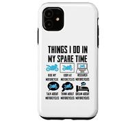 Things I Do In My Spare Time Motorcycle Carcasa para iPhone 11