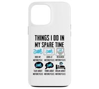 Things I Do In My Spare Time Motorcycle Carcasa para iPhone 13 Pro MAX