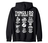 Things I Do In My Spare Time Mountain Bike Lover Sudadera con Capucha