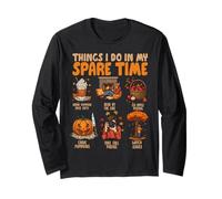 Things I Do In My Spare Time Pumpkin Fall Cozy Season Vibes Manga Larga