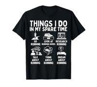 Things I Do In My Spare Time Running Lover Camiseta