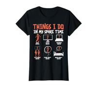 Things I Do In My Spare Time Soccer for Girls Soccer Player Camiseta