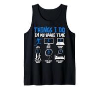 Things I Do in My Spare Time Soccer Funny Soccer Player Boy Camiseta sin Mangas