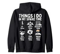Things I Do In My Spare Time Yoga Lover Sudadera con Capucha