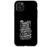 Things I Trip On While Hiking Funny Camping Hombres Mujeres Niños Carcasa para iPhone 11 Pro MAX