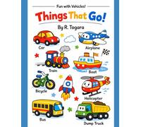 Things That Go - Kids Activity Book