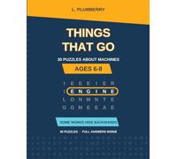 Things That Go Word Search: 30 Large-Print Puzzles About Machines for Ages 6-8 (Word Search Explorers)