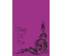 Things To Do: A notebook , journal for women